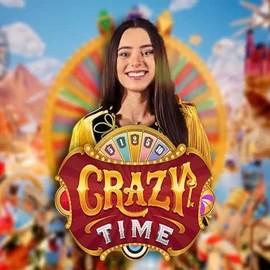 Crazy Time by Evolution, showcased at safecasinoit.it – game logo