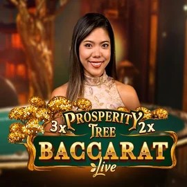 Prosperity Tree Baccarat online game logo by Evolution on safecasinoit.it