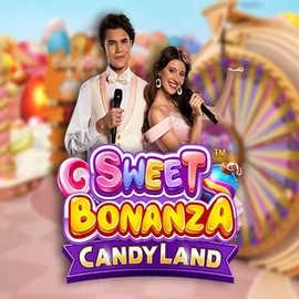 Sweet Bonanza Candy Land Live slot visual from Pragmatic Play available on safecasinoit.it